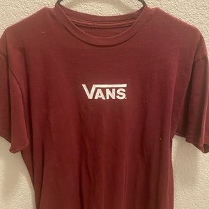 Maroon vans shirt